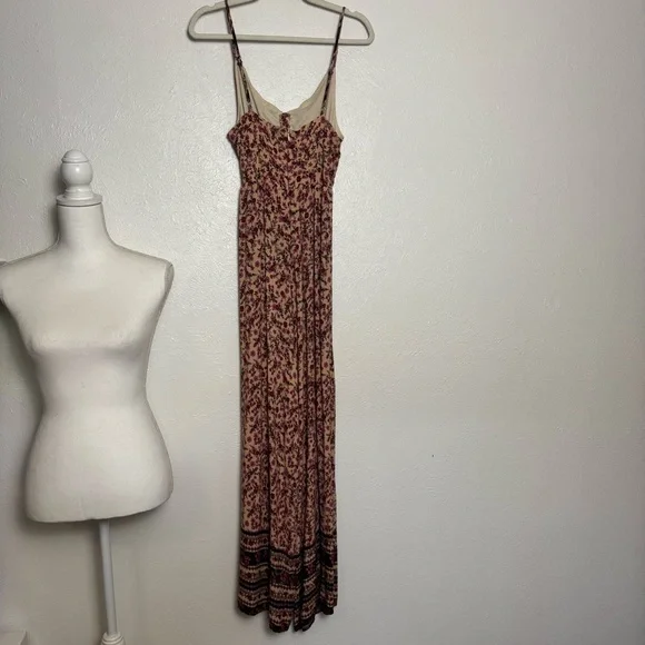 Vici Floral Bohemian Rayon Jumpsuit - Picture 4 of 9